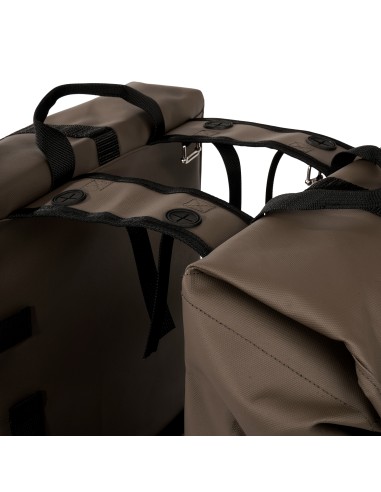 Recycelte Doppelpacktasche Urban Proof Cargo 38 Liter 30 x 15 x 42 cm - Braun