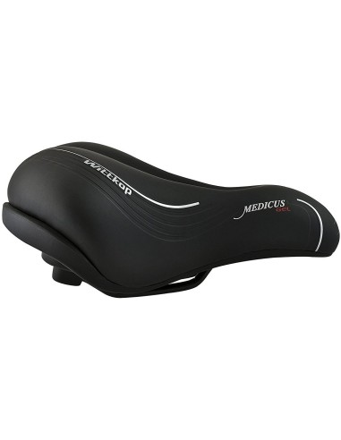 Fahrradsattel Wittkop City / Grande Citta Medicus Gel für Damen - Schwarz