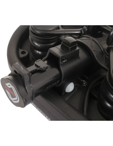 Fahrradsattel Wittkop Kelvin Accu mit Sattelkloben - Schwarz