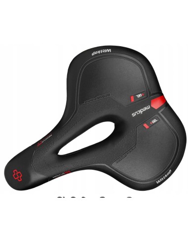 Fahrradsattel Wittkop Medicus PRO City 6.3 - Schwarz
