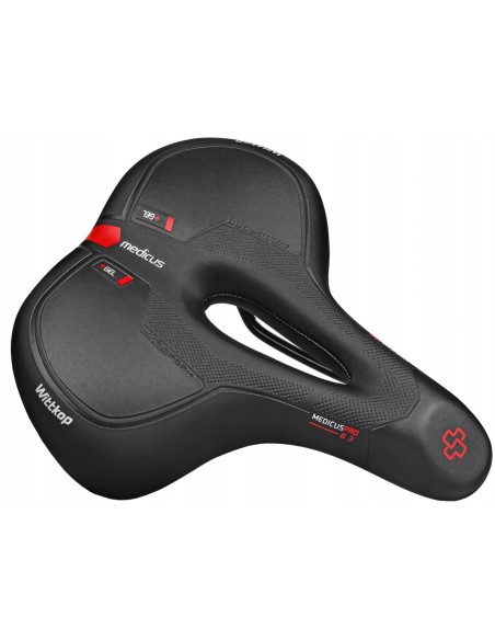 Fahrradsattel Wittkop Medicus PRO City 6.3 - Schwarz