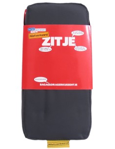 Gepäckträger Kissen NietVerkeerd 32 x 15 x 5cm - Schwarz