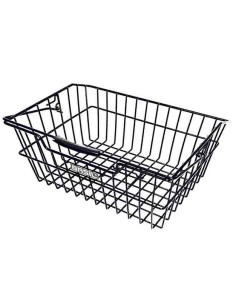 Fahrradkorb für Hinten Basil Cairo Luxe 41 x 32 x 17 cm - Schwarz