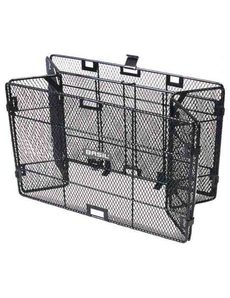 Fahrradkorb für hinten Basil Catana 33 x 23 x 20 cm - Schwarz