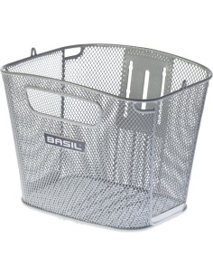 Fahrradkorb für Vorne Basil Bold Front FM - Silber
