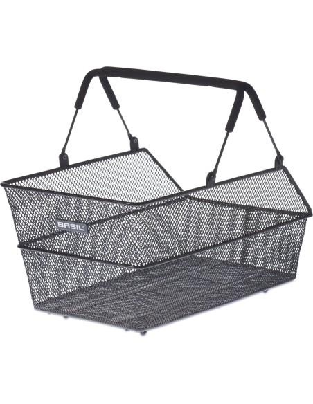 Fahrradkorb für Hinten Basil Cento S Multi 35 x 25 x 22 cm - Schwarz