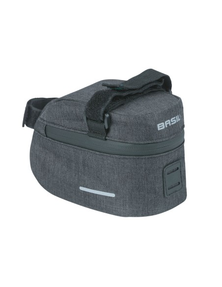 Satteltasche M Basil Discovery 365D 1.0 Liter 10 x 9 x 15 cm - Schwarz Melee