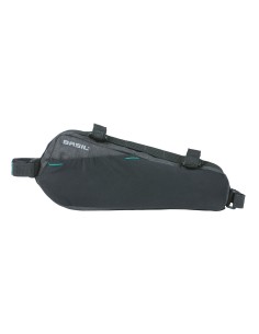 Rahmentasche M Basil Discovery 365D 1.8 Liter 11 x 29 x 7 cm - Schwarz Melee