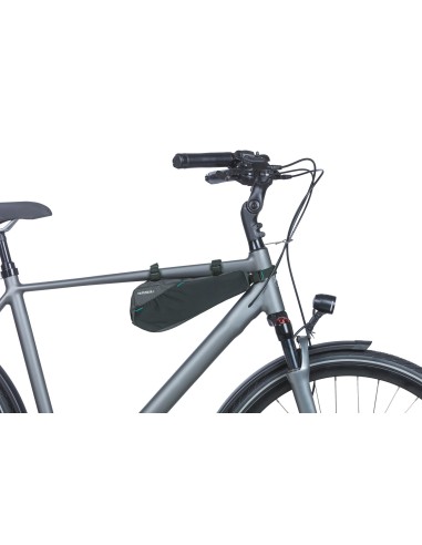 Rahmentasche M Basil Discovery 365D 1.8 Liter 11 x 29 x 7 cm - Schwarz Melee