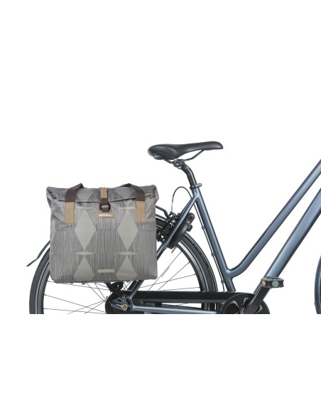 Fahrradtasche Basil Elegance 20-26 Liter 39 x 39 x 17 cm - Chateau Taupe