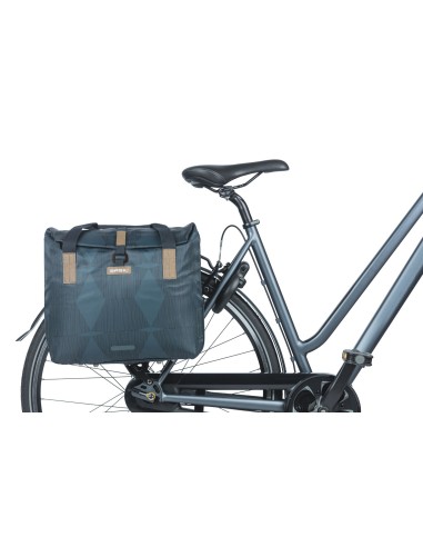 Fahrradtasche Basil Elegance 20-26 Liter 39 x 39 x 17 cm - Estate Blue