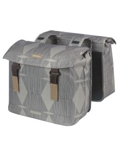 Doppelpacktasche Basil Elegance 40-49 Liter 40 x 38 x 16 cm - Chapeau Taupe
