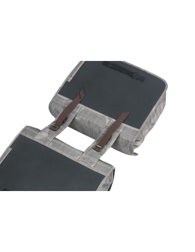 Doppelpacktasche Basil Elegance 40-49 Liter 40 x 38 x 16 cm - Chapeau Taupe