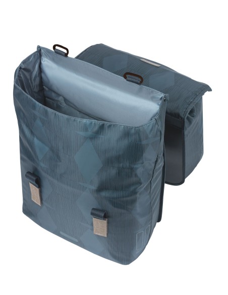 Doppelpacktasche Basil Elegance 40-49 Liter 40 x 38 x 16 cm - Estate Blue