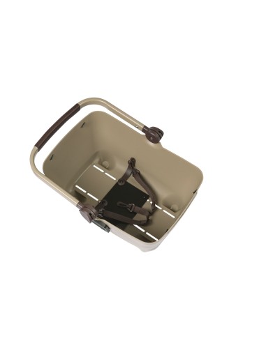 Hundefahrradkorb Basil Buddy KF 32 Liter 45 x 32 x 22 cm - Biscotti Brown