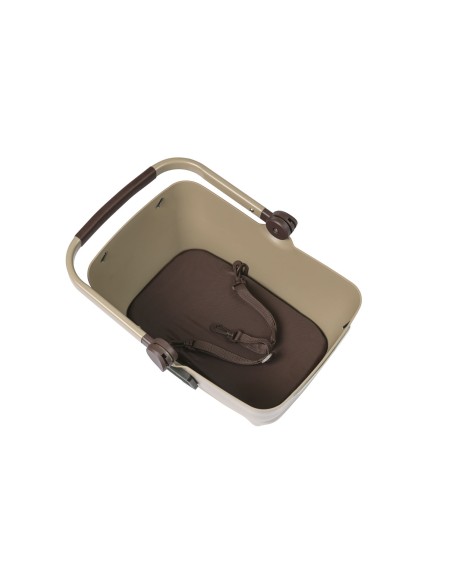 Hundefahrradkorb Basil Buddy KF 32 Liter 45 x 32 x 22 cm - Biscotti Brown