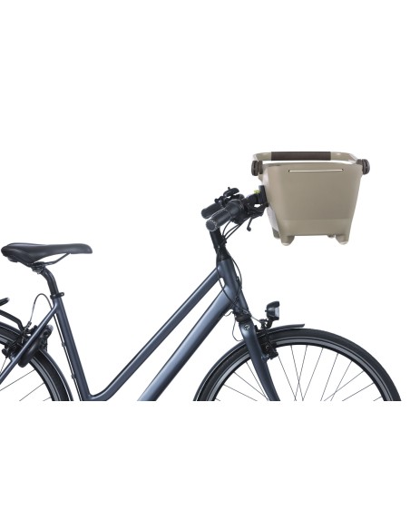 Hundefahrradkorb Basil Buddy KF 32 Liter 45 x 32 x 22 cm - Biscotti Brown
