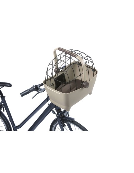 Hundefahrradkorb Basil Buddy KF 32 Liter 45 x 32 x 22 cm - Biscotti Brown