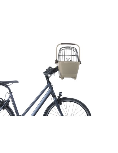 Hundefahrradkorb Basil Buddy KF 32 Liter 45 x 32 x 22 cm - Biscotti Brown