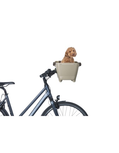 Hundefahrradkorb Basil Buddy KF 32 Liter 45 x 32 x 22 cm - Biscotti Brown
