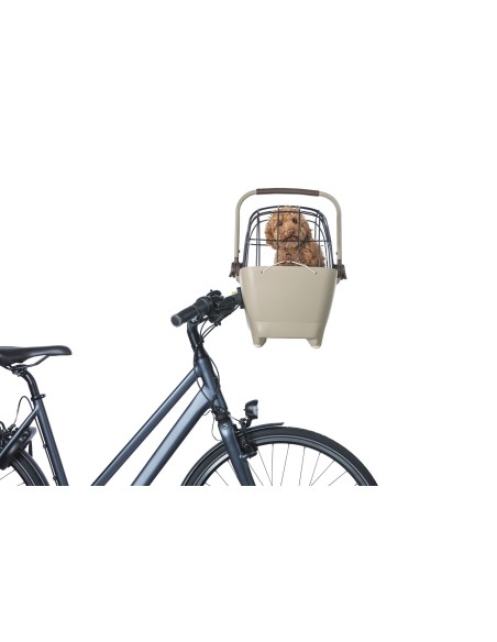 Hundefahrradkorb Basil Buddy KF 32 Liter 45 x 32 x 22 cm - Biscotti Brown