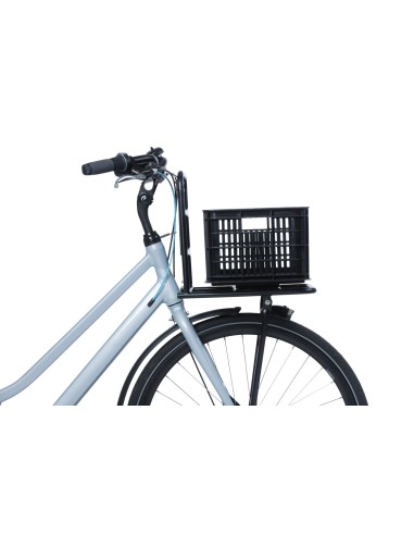 Recycelter Fahrradkasten Basil Crate S 17.5 Liter 29 x 39 x 20 cm - Schwarz