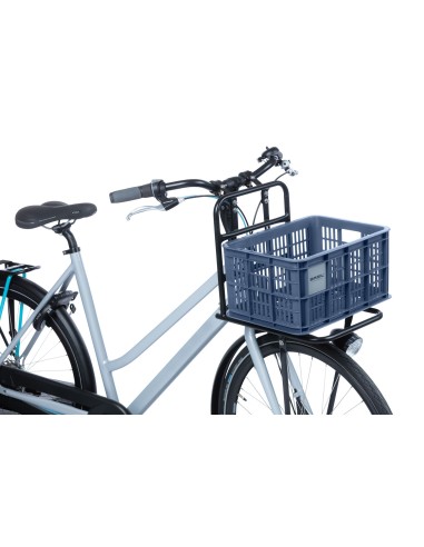 Recycelter Fahrradkasten Basil Crate S 17.5 Liter 29 x 39 x 20 cm - Bluestone