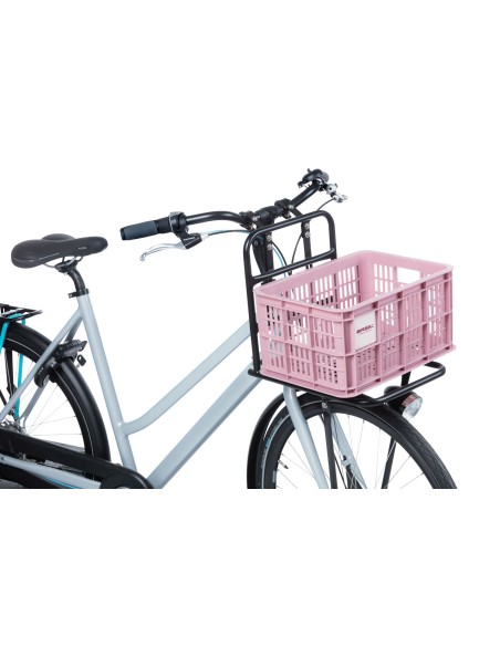 Recycelter Fahrradkasten Basil Crate S 17.5 Liter 29 x 39 x 20 cm - Blossom