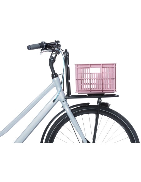 Recycelter Fahrradkasten Basil Crate S 17.5 Liter 29 x 39 x 20 cm - Blossom