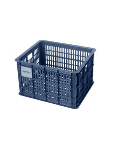 Recycelter Fahrradkasten Basil Crate M 29,5 Liter 35 x 45 x 25 cm - Bluestone