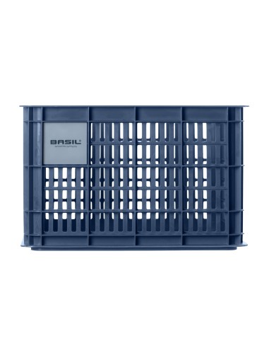 Recycelter Fahrradkasten Basil Crate M 29,5 Liter 35 x 45 x 25 cm - Bluestone