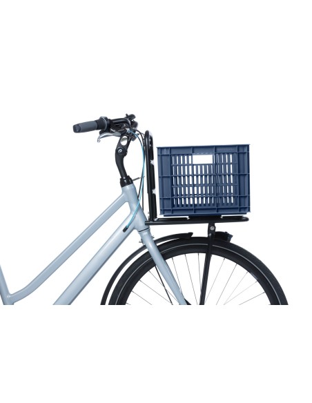 Recycelter Fahrradkasten Basil Crate M 29,5 Liter 35 x 45 x 25 cm - Bluestone
