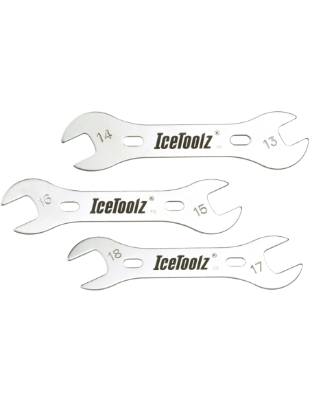 Konusschlüssel Satz IceToolz 37X3 3stk.