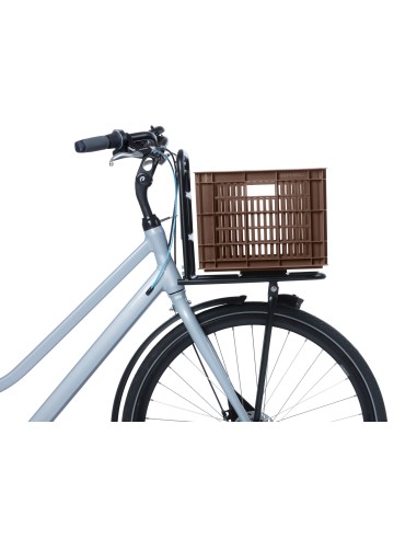 Recycelter Fahrradkasten Basil Crate M 29,5 Liter 35 x 45 x 25 cm - Brown