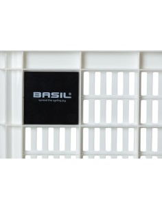 Recycelter Fahrradkasten Basil Crate L 40,0 Liter 39 x 49 x 26 cm- Bright White