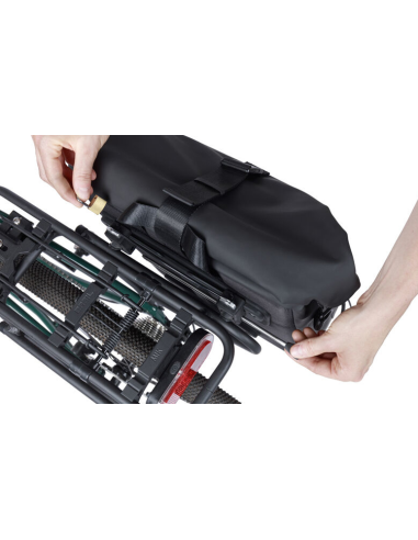 Lockpin inklusiv Vorhängerschloss Basil MIK SIDE - geeignet für MIK SIDE Fahradtaschen - Edelstahl