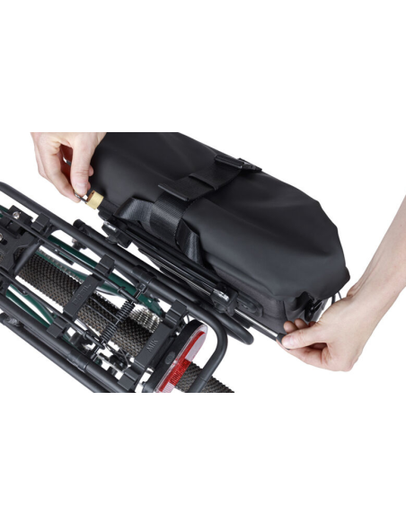 Lockpin inklusiv Vorhängerschloss Basil MIK SIDE - geeignet für MIK SIDE Fahradtaschen - Edelstahl