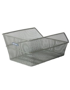 Fahrradkorb für Hinten Basil Cento FM mit Festmontage 38 x 24 x 11 cm - Olivgrün