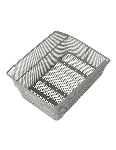 Fahrradkorb für Hinten Basil Cento FM mit Festmontage 38 x 24 x 11 cm - Olivgrün