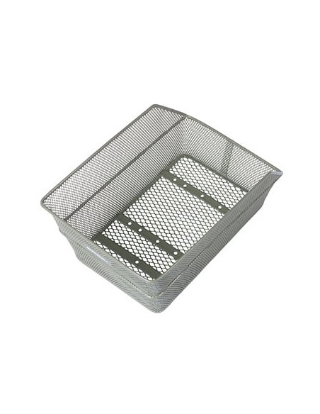 Fahrradkorb für Hinten Basil Cento FM mit Festmontage 38 x 24 x 11 cm - Olivgrün