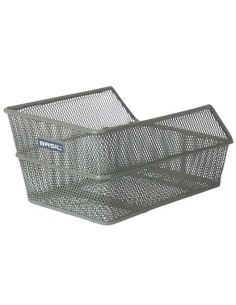 Fahrradkorb für Hinten Basil Cento S mit Festmontage 31 x 21 x 9 cm - Olivgrün