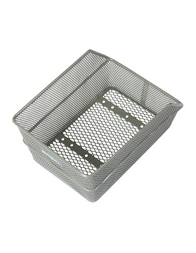 Fahrradkorb für Hinten Basil Cento S mit Festmontage 31 x 21 x 9 cm - Olivgrün