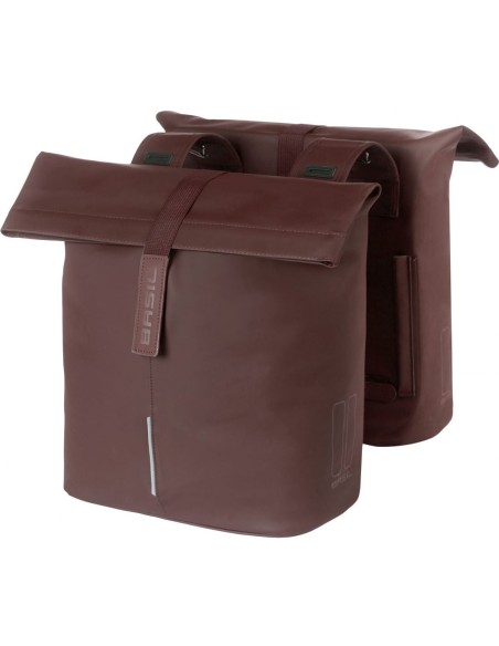 Doppelpacktasche Basil City 28-32 Liter 12 x 29 x 30 cm - Roasted Brown