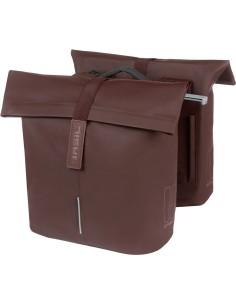 Doppelpacktasche Basil City MIK 28-32 Liter 12 x 30 x 33 cm   Roasted Brown