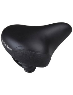 Fahrradsattel Marwi Citybike Unisex mit Eckenschutz - Schwarz