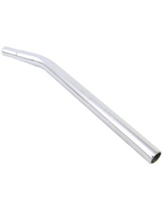 Sattelstütze Freestyle ø25.4 mm / 360 mm gebogener Stahl - Silber
