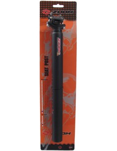 Sattelstütze ATB Zoom ø27,2mm / 350mm Aluminium - Mattschwarz