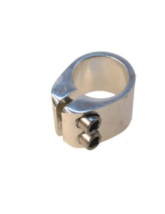 Sattelstützenklemme Freestyle Silber 2-Bolzen