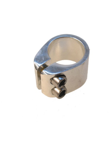 Sattelstützenklemme Freestyle Silber 2-Bolzen