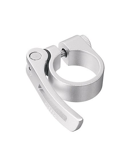 Sattelstützenklemme Ergotec SCQ-080 ø31.8 mm Aluminium mit Schnellverschluss - Silber